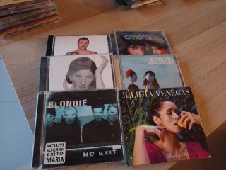 Lote di 6 CD di musica Pop-Rock 0,5€ ciascuno