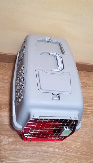 Transportín para perro o gato, nuevo.