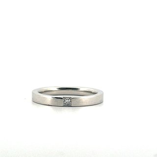 Anillo de Platino con Diamante