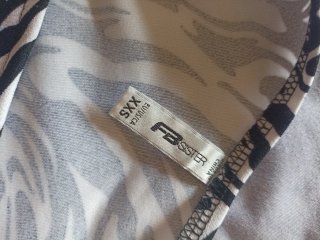Mono Asimétrico Estampado Talla XXS