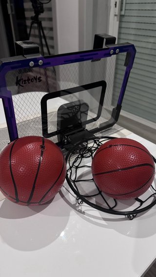 Canasta Baloncesto Electrónica Kiztoys