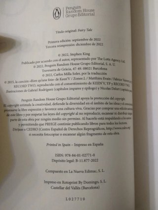 Cuento de Hadas - 1° edición (Stephen King)
