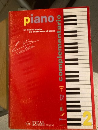 Libro Piano Complementario 2 - Emilio Molina