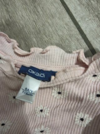 Lote 6 camisetas niña manga larga