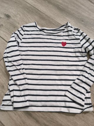 Lote 6 camisetas niña manga larga