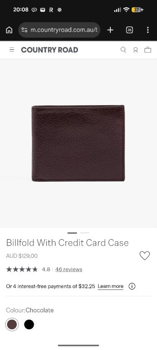Cartera de Piel Country Road