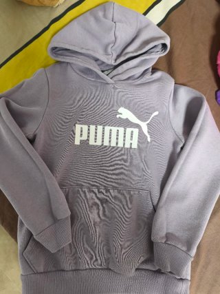 Sudadera Puma Niña Morada