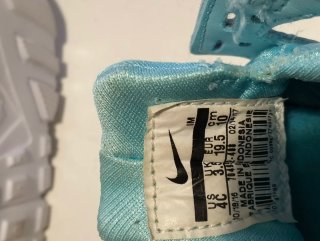 Zapatillas Nike Huarache Niño Azul T.19
