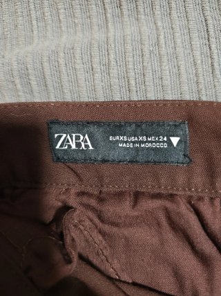 Pantalones cortos Zara marrones