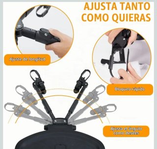 Patinete universal 2 en 1 para carrito