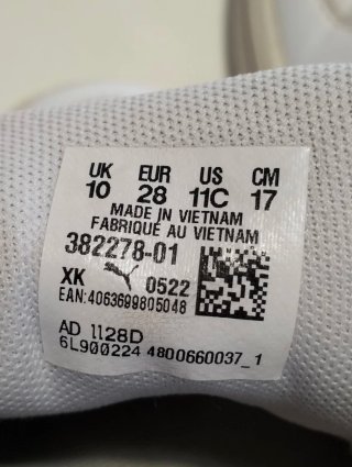 Zapatillas Puma Blancas Niña talla 28