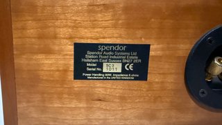 Altavoz Central Spendor SC3