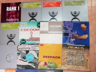 Lote 40 Vinili Techno Progressivo