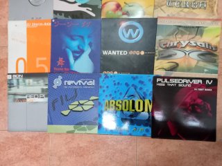 Lote 40 Vinili Techno Progressivo