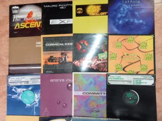 Lote 40 Vinili Techno Progressivo