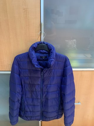 Anorak H&M azul talla M sin estrenar