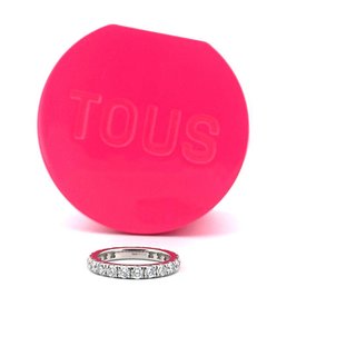 Anillo Tous de Platino con Diamantes