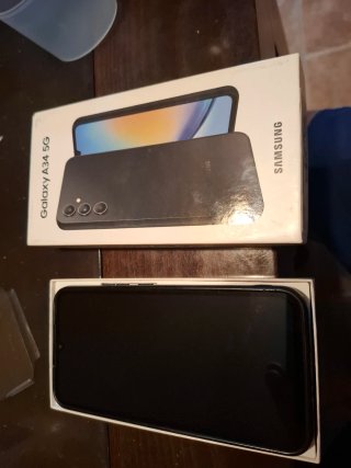Samsung Galaxy A34 Negro. Muy cuidado