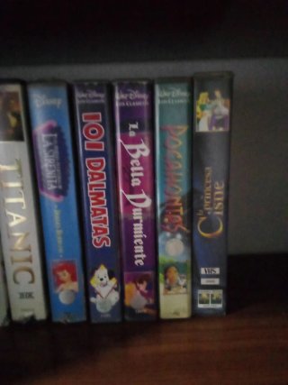 Películas VHS Disney (Español)