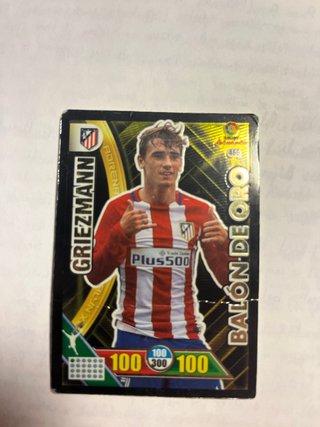 Cromo Adrenalyn Griezmann Balón de Oro 16/17