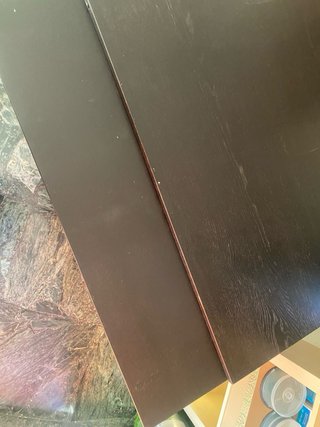 Mesa extensible Ikea negra