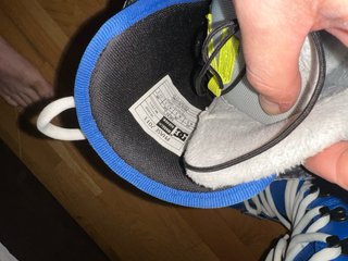 Botas Snowboard DC Shoes Azules y Blancas