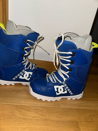 Botas Snowboard DC Shoes Azules y Blancas