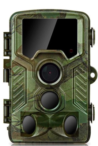 Cámara de fototrampeo camuflaje