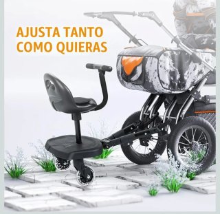 Patinete Universal 2 en 1 para Carrito de Bebé