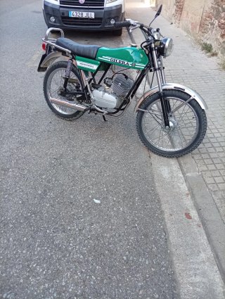 Ciclomotor Gilera Verde