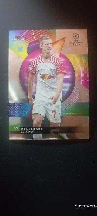 Carta Topps Finest Dani Olmo Champions League