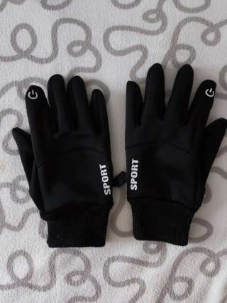 Guantes de invierno negros