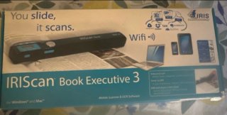 Escáner Portátil IRIScan Book Executive 3