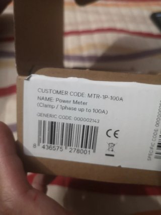 Medidor Energía Wallbox Monofásico 100A
