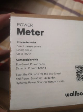 Medidor Energía Wallbox Monofásico 100A