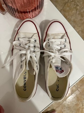 Converse Blancas Bajas