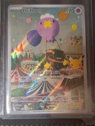 Carta Pokémon Drifloon Básico 70 PS