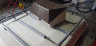 Baúl para remolque tienda
