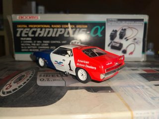 Pack 2 Coches Scalextric: Corvette y Javelin