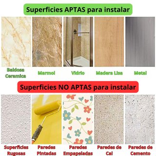 Estante de Pared Adhesivo Negro 30 cm