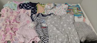 Lote peleles verano niña 0-3 meses