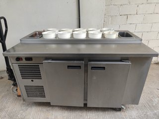 Mesa Refrigerada de Acero Inoxidable