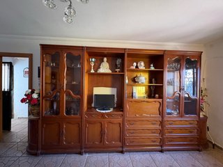 Mueble de Salón Antiguo de Madera