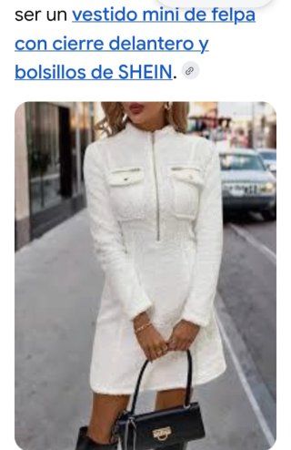 Vestido Blanco/roto