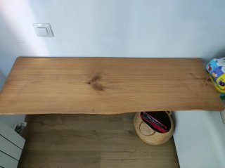 Tablero de Pino Macizo 30/50x120x5