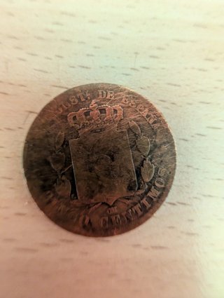 Moneda 10 Céntimos Alfonso XII