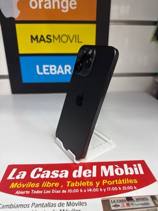 iPhone 15 Pro Max 256GB Negro como nuevo