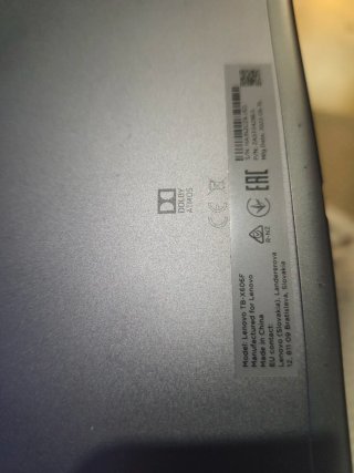 Tablet Lenovo Negra FHD