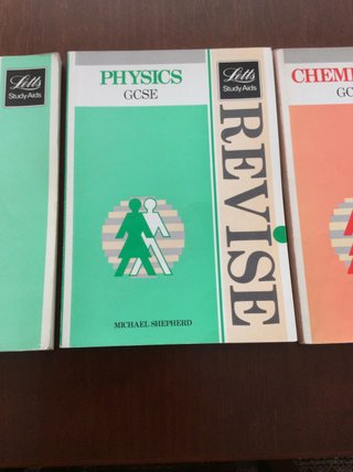 LOTE DE TRES LIBROS DE FISICA Y QUIMICA EN INGLÉS