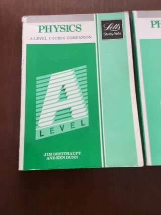 LOTE DE TRES LIBROS DE FISICA Y QUIMICA EN INGLÉS